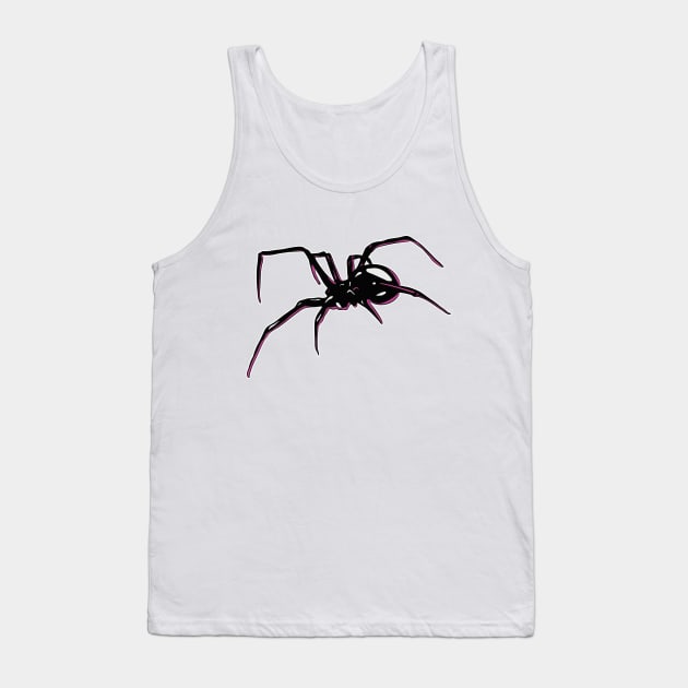 poisonous spider Tank Top by PaperHead